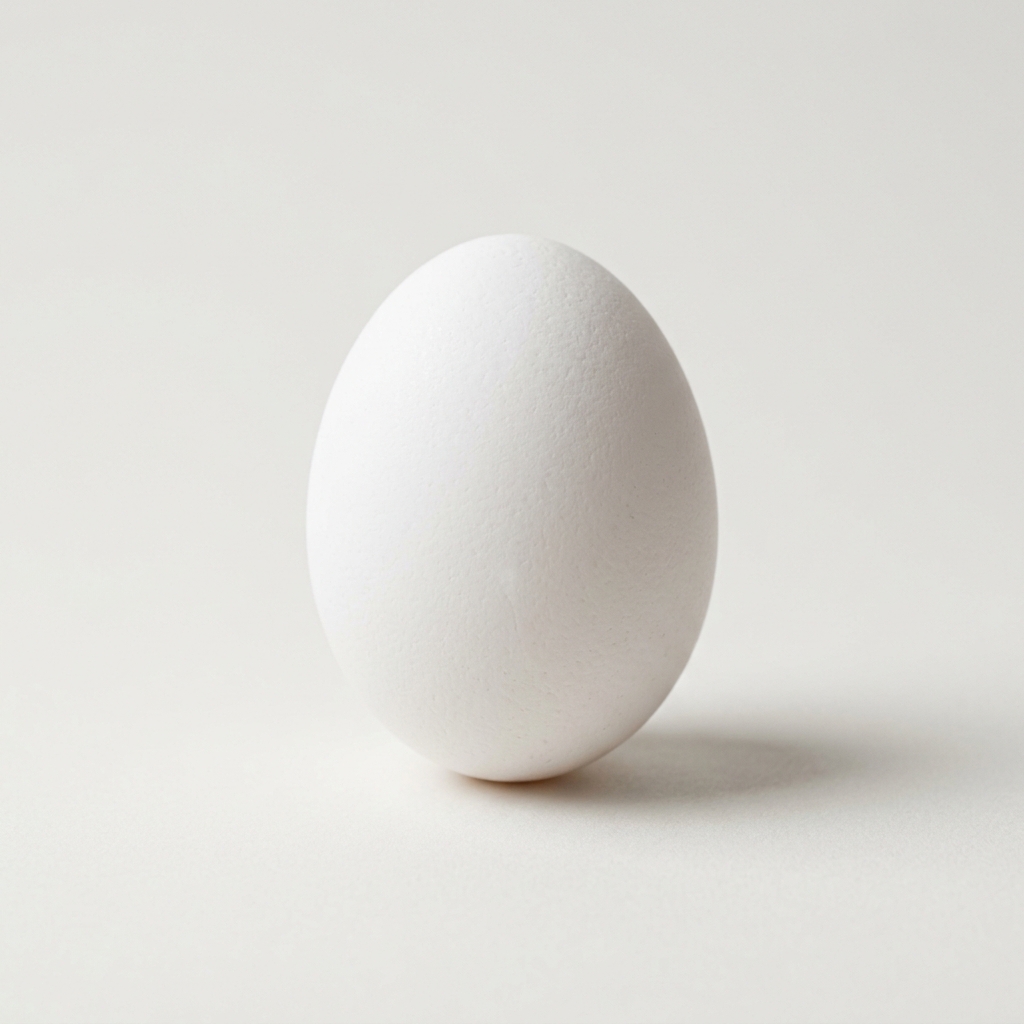 White Commercial Eggs