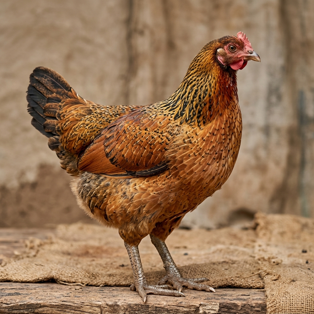 Native Gavran breed hen