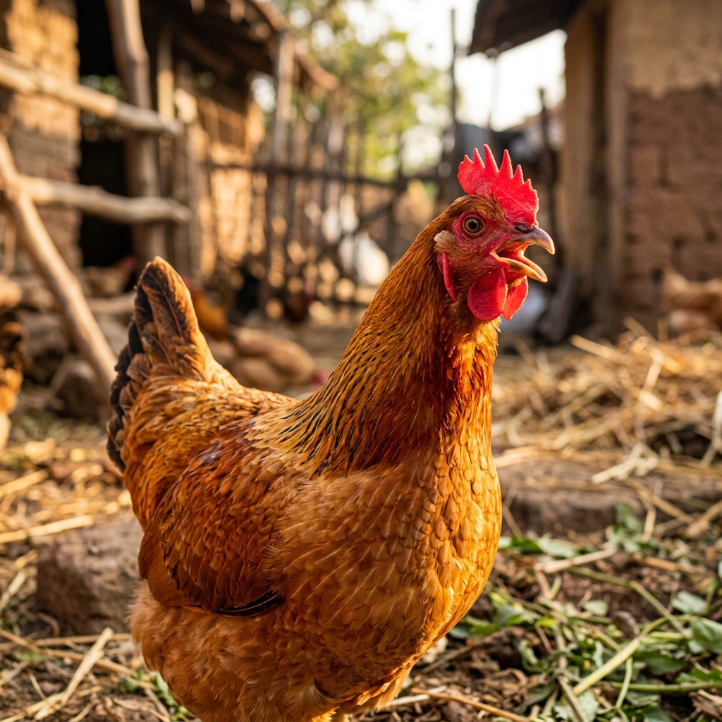 Rani - Head of Morning Announcements at Gavran Murge farm